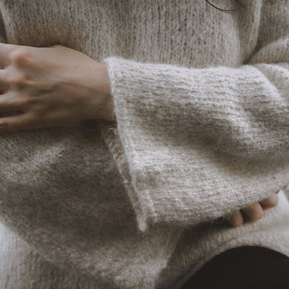Nido Sweater | afslappet blød sweater af Le Coton & Alpaca fra Biches & Bûches