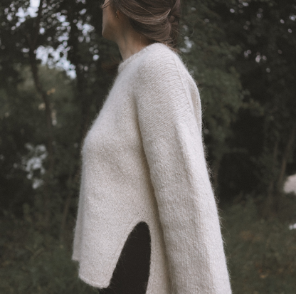 Nido Sweater | afslappet blød sweater af Le Coton & Alpaca fra Biches & Bûches