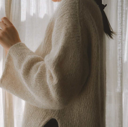 Nido Sweater | afslappet blød sweater af Le Coton & Alpaca fra Biches & Bûches