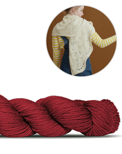 Faites fleurir votre jardin | Fleurs en Big Merino Hug de Rosy Green Wool