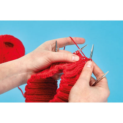 CraSyTrio Novel stocking knitting needles long - 30cm 