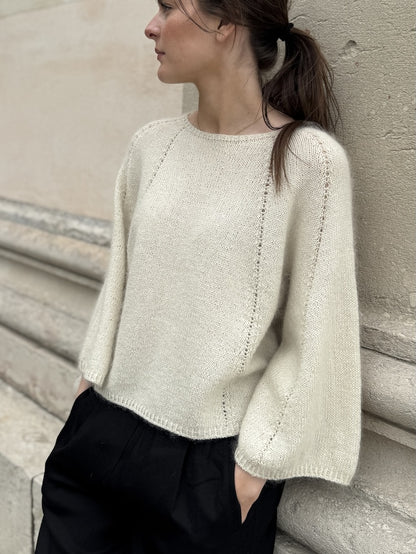 Breath Blouse | zarte A-Linien aus Pinta und Mohair Bliss von Pascuali