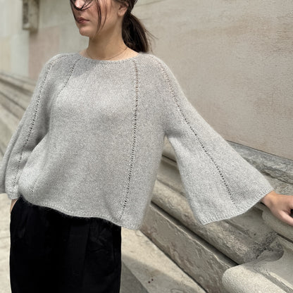 Breath Blouse | zarte A-Linien aus Pinta und Mohair Bliss von Pascuali