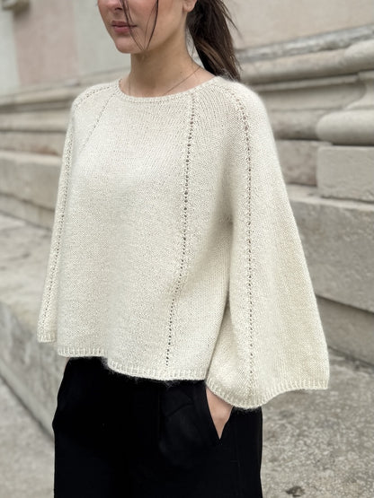 Breath Blouse | zarte A-Linien aus Pinta und Mohair Bliss von Pascuali