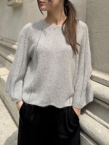 Breath Blouse | zarte A-Linien aus Pinta und Mohair Bliss von Pascuali