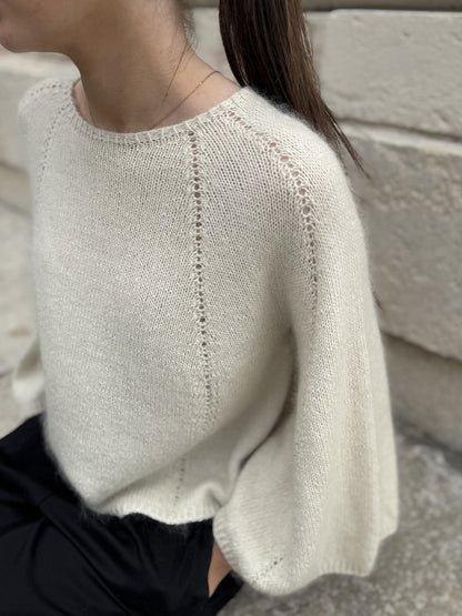 Breath Blouse | zarte A-Linien aus Pinta und Mohair Bliss von Pascuali