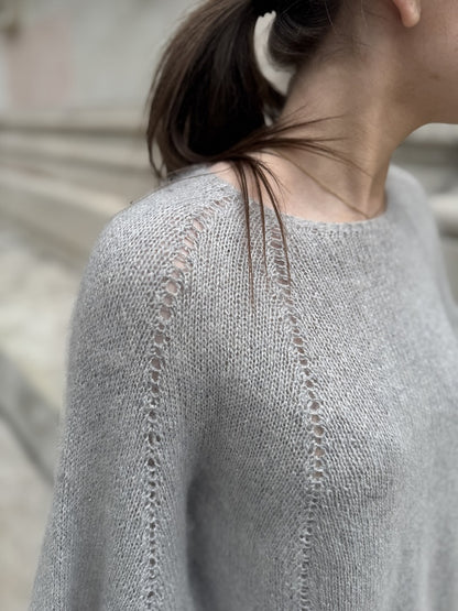 Breath Blouse | zarte A-Linien aus Pinta und Mohair Bliss von Pascuali