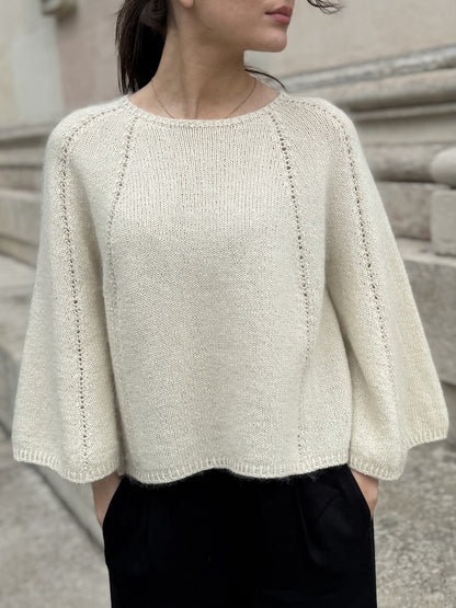 Breath Blouse | zarte A-Linien aus Pinta und Mohair Bliss von Pascuali
