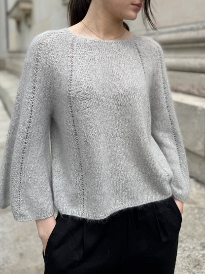 Breath Blouse | zarte A-Linien aus Pinta und Mohair Bliss von Pascuali