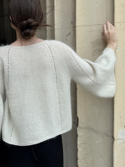 Breath Blouse | zarte A-Linien aus Pinta und Mohair Bliss von Pascuali