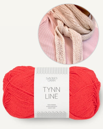 Mini-Scarf Perfect Summer | Silky soft and cooling from Tynn Line by Sandnes Garn