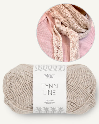 Mini-Scarf Perfect Summer | Silky soft and cooling from Tynn Line by Sandnes Garn