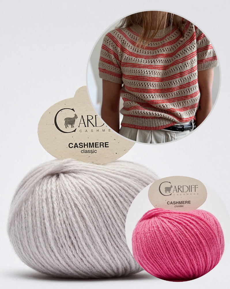 Halo Loop Tee von Other Loops mit Classic Cashmere von Cardiff 16