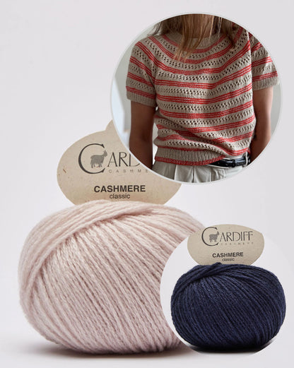 Halo Loop Tee von Other Loops mit Classic Cashmere von Cardiff 15