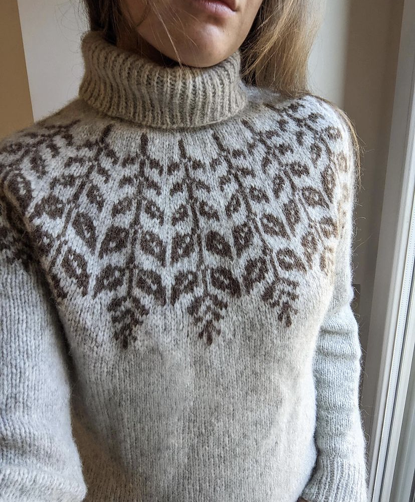 Pull Holly | le plus beau des pulls d'hiver en Lettlopi de Lopi Island