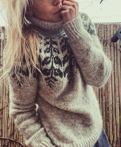 Pull Holly | le plus beau des pulls d'hiver en Lettlopi de Lopi Island