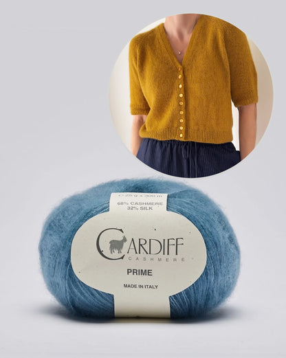 Aris Blouse | Cashmere and silk with Prime by Cardiff Cashmere