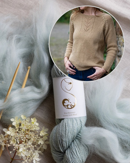Harvest Trui | zachte vlechten van Elements DK van Eriu