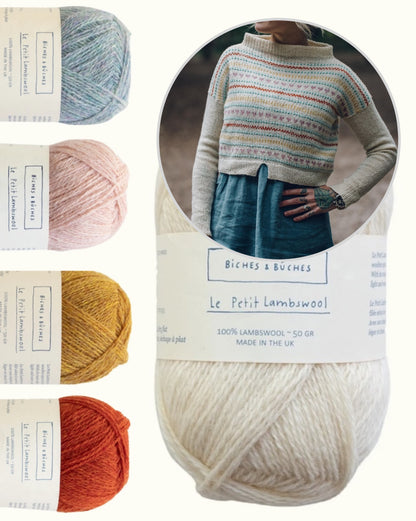 Heartstring Sweater | zarte Herzen aus Le Petit Lambswool von Biches & Bûches