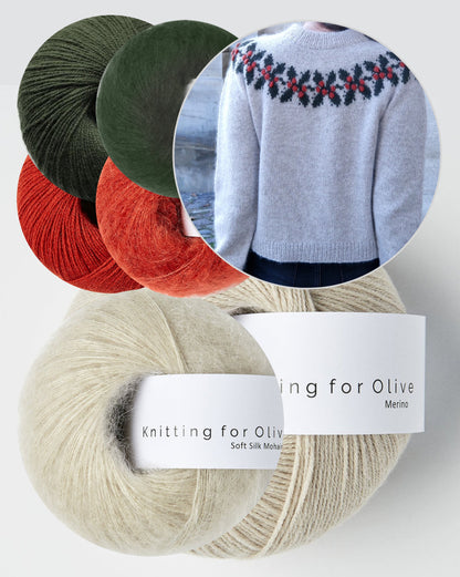 Knitting for Olive Holly Sweater aus Merino und Soft Silk Mohair von Knitting for Olive 11