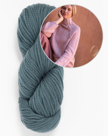 Viga Sweater | romantisk blød fra Far af Woolfolk
