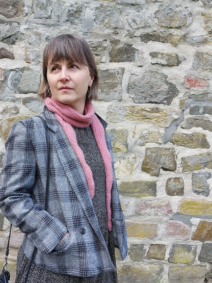 Ragna Shawl | Simple pattern made from Classic Cashmere by Cardiff