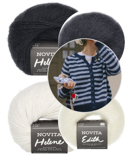 Cardigan In My Stripes Era | L'amour des rayures d'Helene et Edith de Novita