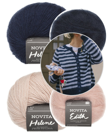 Cardigan In My Stripes Era | L'amour des rayures d'Helene et Edith de Novita