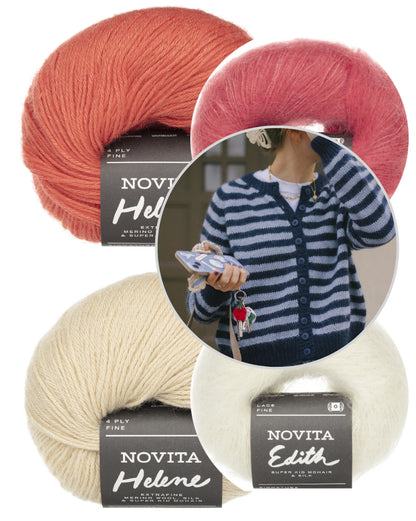 Cardigan In My Stripes Era | L'amour des rayures d'Helene et Edith de Novita