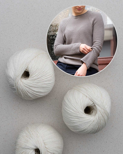 Inside Out Sweater | delicate and light from Saffira by Pascuali