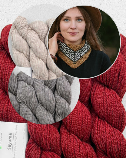 Tiny Trail Scarf - Pascuali | delicate scarf made from Sayama by Pascuali