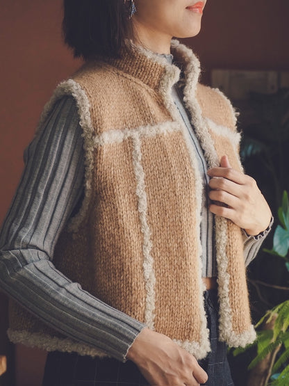 Mellow Vest | luxurious and classically beautiful from Cashmere Large and Curly by Cardiff