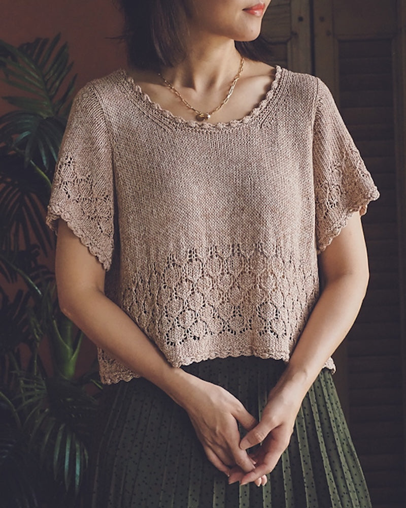 Irene Lin Shona Top mit Studio Linen von Erika Knight 1