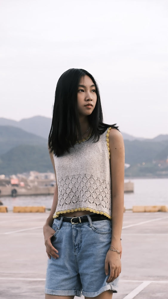 Irene Lin Shona Top mit Studio Linen von Erika Knight 7