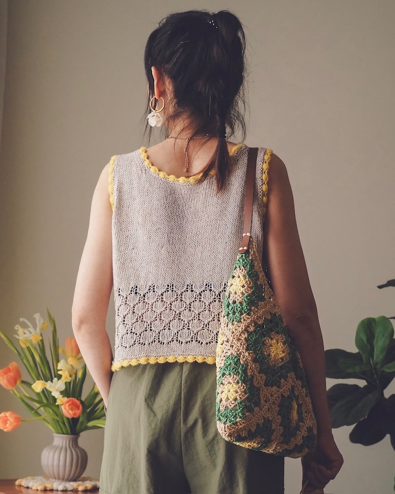 Irene Lin Shona Top mit Studio Linen von Erika Knight 9