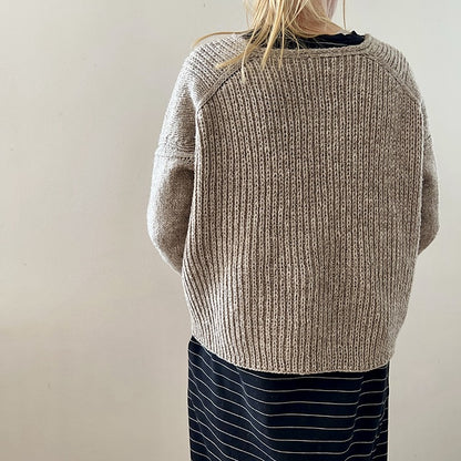 Isabell Kraemer Kallias Cardigan aus Wild Wool von Erika Knight 5