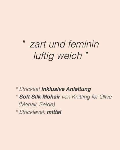 Isolde Blouse von Knitting for Olive mit Soft Silk Mohair 2