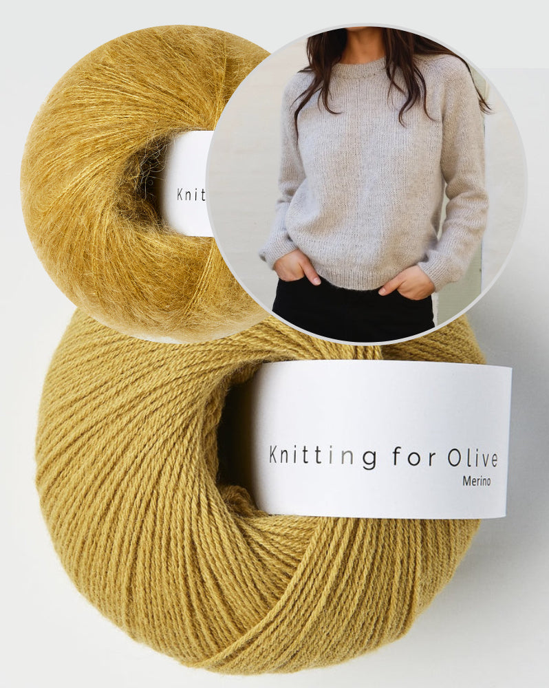 Knitting for Olive It´s not a Sweatshirt mit Merino und Soft Silk Mohair von Knitting for Olive 20
