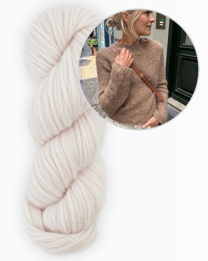 Ivy Sweater - Luft | pull fin et extrêmement doux en Luft de Woolfolk