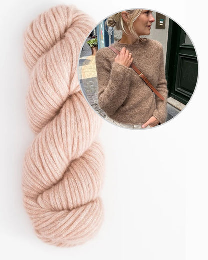 Ivy Sweater - Luft | pull fin et extrêmement doux en Luft de Woolfolk