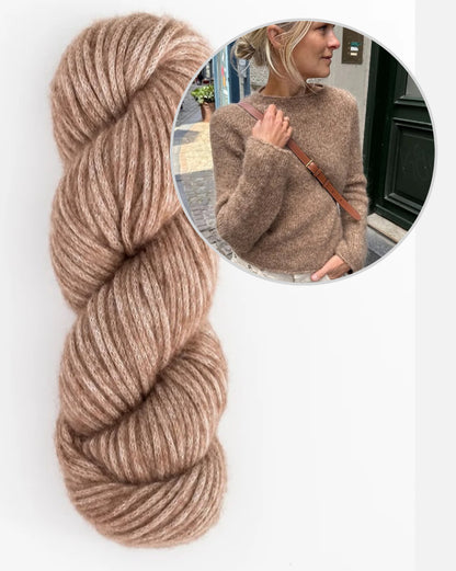 Ivy Sweater - Luft | pull fin et extrêmement doux en Luft de Woolfolk