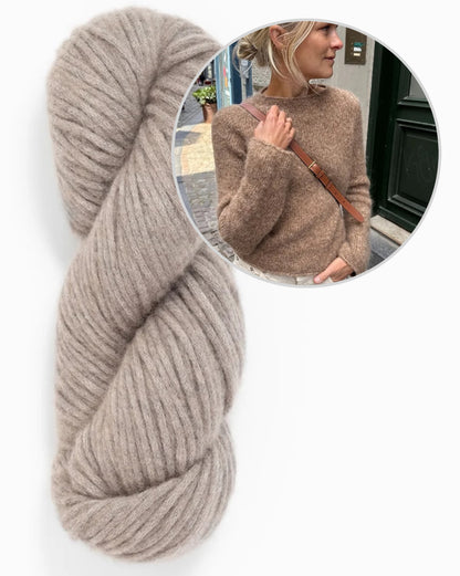 Ivy Sweater - Luft | pull fin et extrêmement doux en Luft de Woolfolk