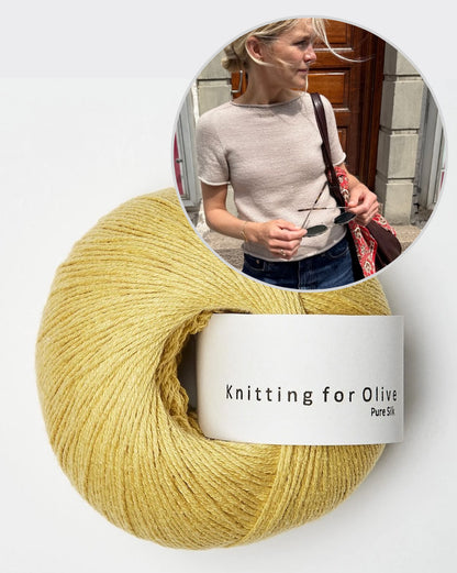 Ivy Tee von PetiteKnit mit Pure Silk von Knitting for Olive 9