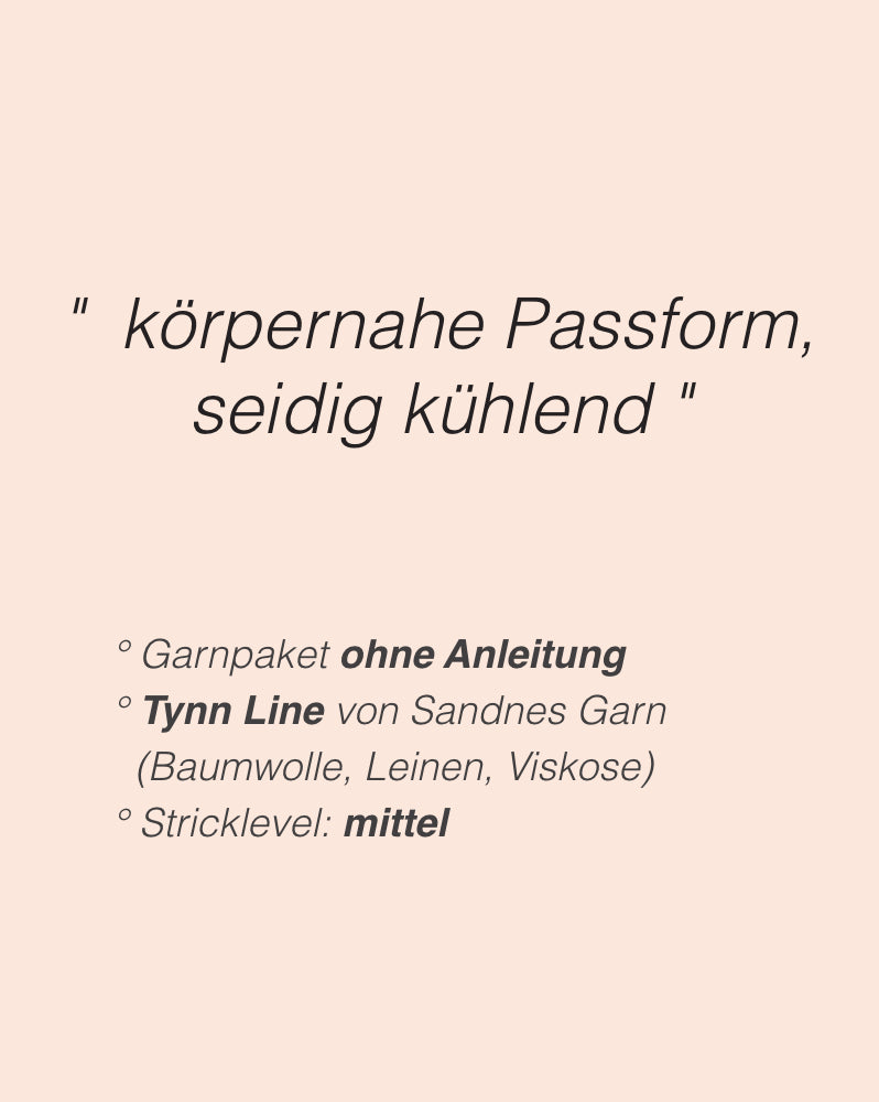 Ivy Tee von PetiteKnit mit Tynn Line von Sandnes Garn 2