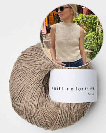 Ivy Top | schlicht und einfach bezaubernd aus Pure Silk von Knitting for Olive
