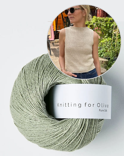Ivy Top | schlicht und einfach bezaubernd aus Pure Silk von Knitting for Olive