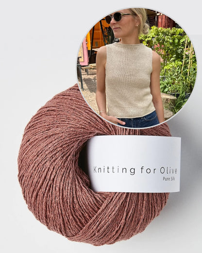Ivy Top | schlicht und einfach bezaubernd aus Pure Silk von Knitting for Olive