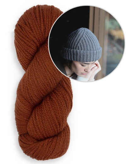 Cappello Jorn | morbido berretto a coste in Far di Woolfolk