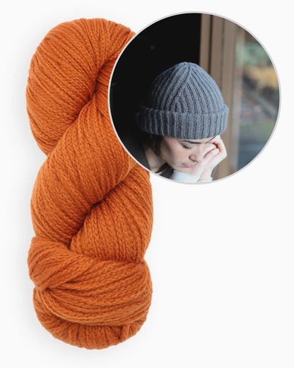 Cappello Jorn | morbido berretto a coste in Far di Woolfolk