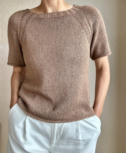 Mellow Mood Top | Basic Shirt, luftig weich aus Line von Sandnes Garn